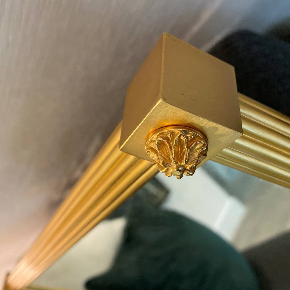 Sherle Wagner Ribbon and Reed Mirror - Picture 5 of 5
